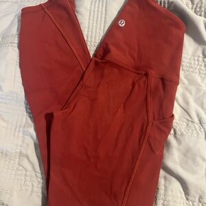Lululemon Align Crimson Leggings